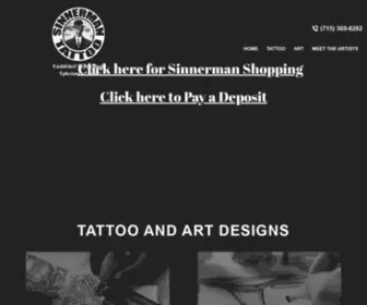Sinnermantattoo.com(Sinnerman) Screenshot