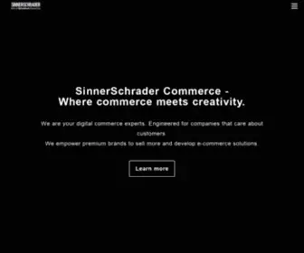 Sinnerschradercommerce.com(SinnerSchrader) Screenshot