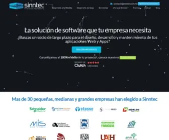 Sinntec.com.mx(Innovación) Screenshot