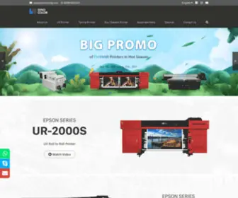 Sinocolordg.com(China Large Format Printer) Screenshot