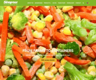 Sinofrost.com(SINOFROST) Screenshot