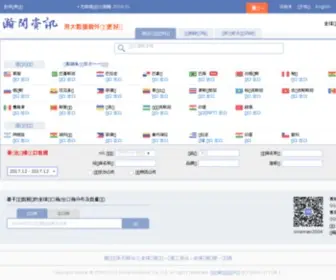 Sinoimex.com.cn(全球最大的贸易统计数据库) Screenshot