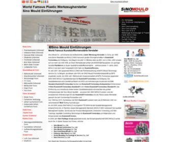Sinomould.de(Kunststoff-Formenbau) Screenshot