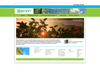 Sinon.com(SINON Home) Screenshot