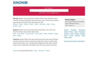 Sinonim.com(Izobraževanje) Screenshot