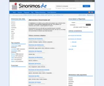 Sinonimosde.net(Sinónimo) Screenshot