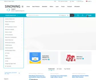 Sinoning.com(An Online Store for Maker DIY) Screenshot