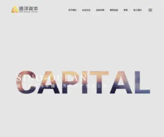 Sinooceancapital.com(远洋资本) Screenshot