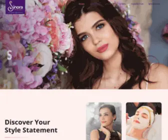 Sinoras.com(Ladies Beauty Parlour in Al Qusais Dubai) Screenshot