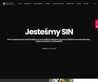 Sin.org.pl(Sin) Screenshot