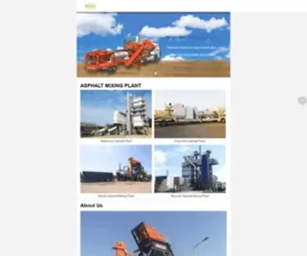Sinosun-Group.com(Asphalt plant manufacturer and exporter) Screenshot