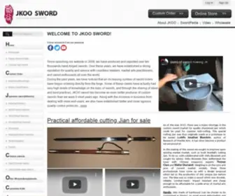 Sinosword.com(Functional real swords forger) Screenshot