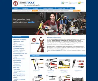 Sinotools.net(China Hand Tools Manufacturers) Screenshot