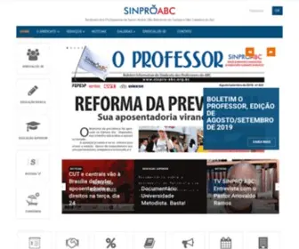 Sinpro-ABC.org.br(Sinpro ABC) Screenshot