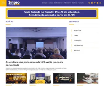 Sinprocaxias.com.br(Sinprocaxias) Screenshot