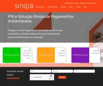 Sinqia.com.br(Impulsionar o mercado financeiro conectando empresas e pessoas com o futuro Sinqia) Screenshot