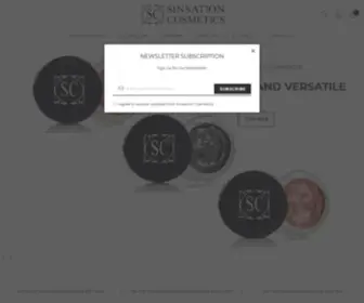 Sinsationcosmetics.com(Sinsation® Cosmetics Official Site) Screenshot