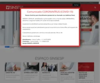 Sinsesp.com.br(SINSESP) Screenshot