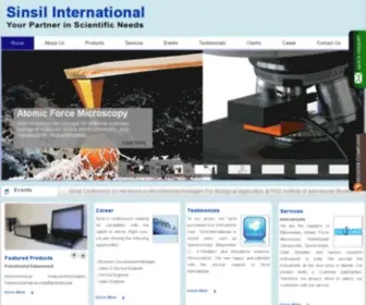 Sinsilinternational.com Screenshot