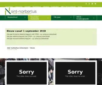 Sint-Norbertus.be(Homepage) Screenshot