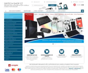 Sintech-Shop.cz(SINTECH SHOP) Screenshot