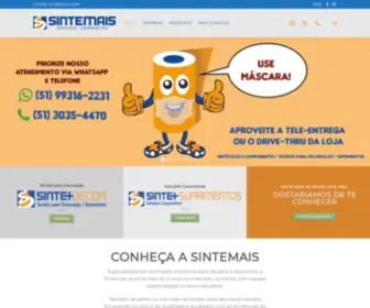 Sintemais.com.br(Sintéticos e Componentes) Screenshot