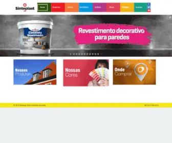 Sinteplast.com.br(sinteplast) Screenshot