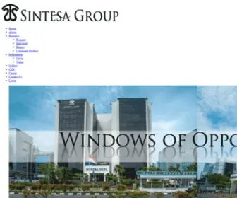 Sintesagroup.com(Sintesa Group) Screenshot