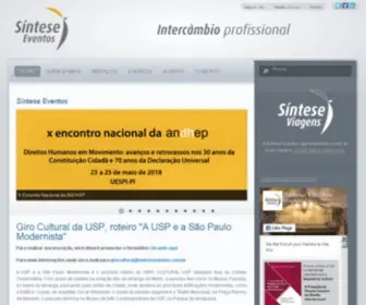 Sinteseeventos.com.br(SÃ¯Â¿Â½ntese) Screenshot