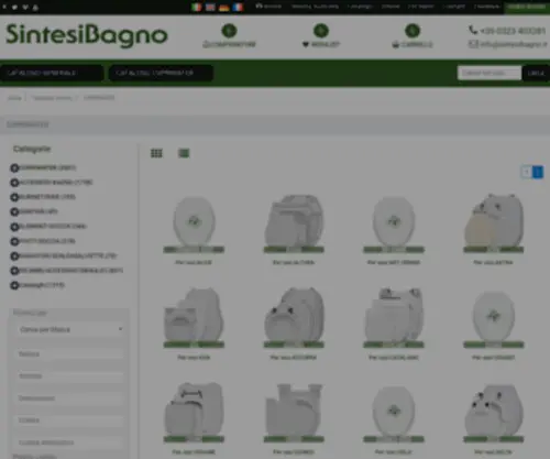 Sintesibagnoecommerce.it(Shop online arredobagno) Screenshot
