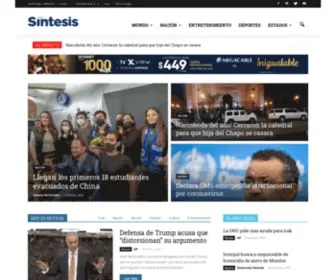Sintesis.mx(SÍNTESIS) Screenshot