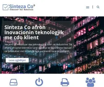 Sinteza-AL.com(Sinteza Co) Screenshot