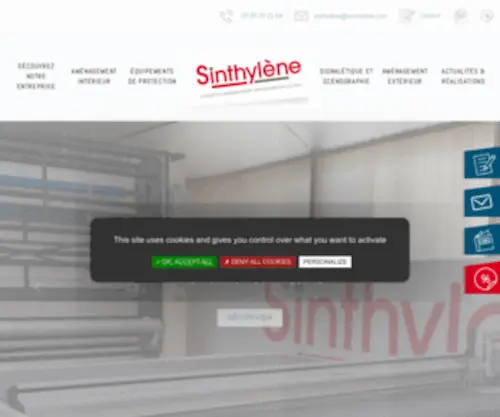 Sinthylene.com(Sinthylène) Screenshot