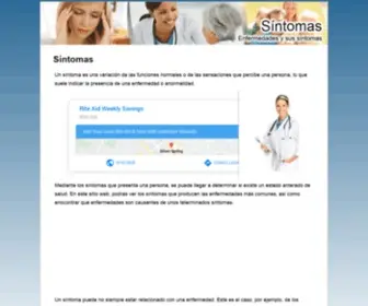 Sintomas.com.es(Síntomas) Screenshot