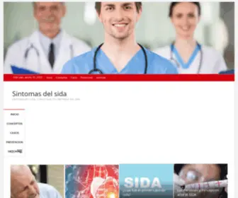 Sintomasdelsida.org(Sintomas del sida) Screenshot