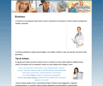 Sintomo.info(Sintomo info) Screenshot