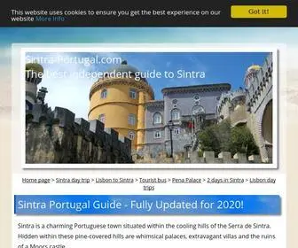 Sintra-Portugal.com(Sintra Portugal Guide) Screenshot