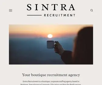 Sintra.co(Sintra Recruitment) Screenshot