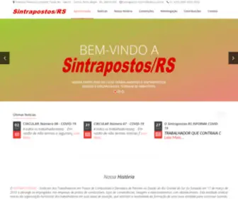 Sintrapostos-RS.com.br(SINTRAPOSTOS RS) Screenshot