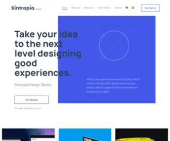 Sintropiadesign.com(Comenzar ahora) Screenshot