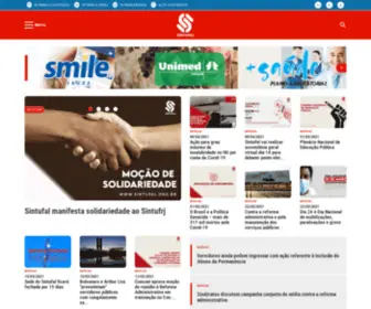 Sintufal.org.br(Página Inicial) Screenshot