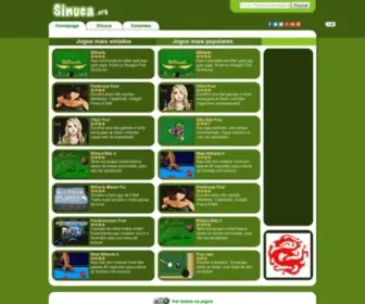 Sinuca.org(Jogos) Screenshot