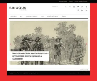 Sinuousmag.com(Pop Culture) Screenshot
