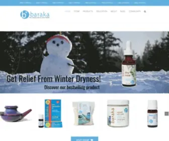 Sinussupport.com(Baraka Ceramic Neti Pots) Screenshot