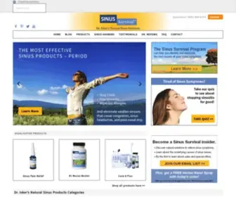 Sinussurvival.com(Sinus Survival) Screenshot