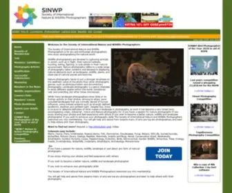 Sinwp.com(The Society of International Nature and Wildlife Photographers) Screenshot