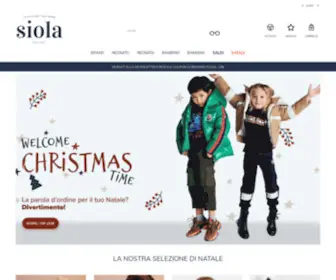 Siola.com(Scegli Abbigliamento SIOLA per i bambini di tutte le età) Screenshot