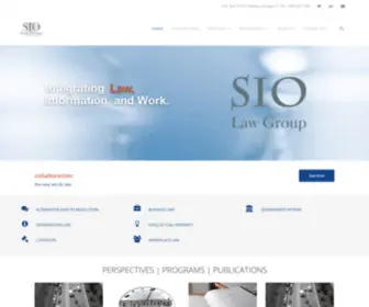 Siolaw.com(SIO Law) Screenshot