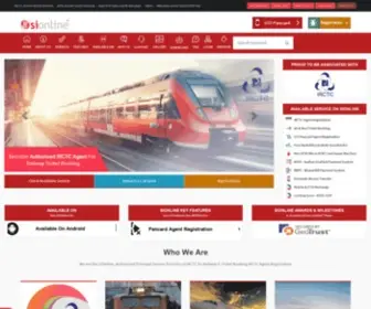 Sionline.co.in(Book Ticket) Screenshot