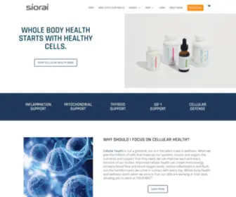 Siorai.com(Cellular health) Screenshot